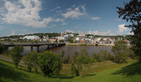 Ville Saint-Georges panorama du coté est
