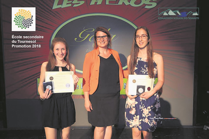 Tournesol d’or : des médailles pour trois élèves  