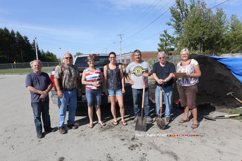 Distribution de compost à Windsor