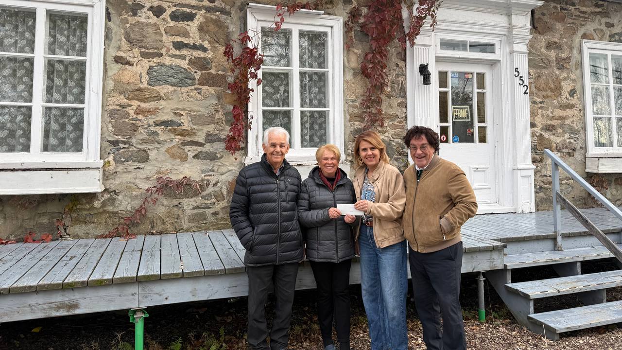 La Maison Pierre-Lacroix lègue plus de 10 000 $ au Domaine Taschereau