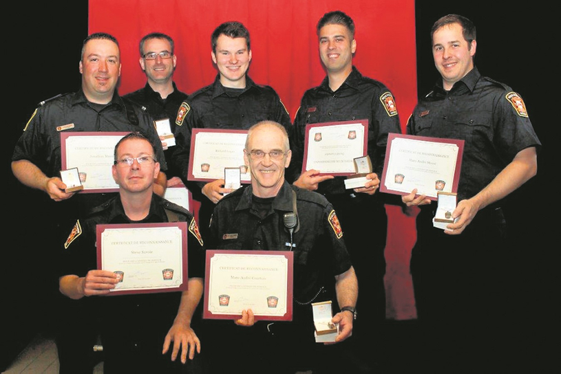 Remises de certificats de reconnaissance à une vingtaine de pompiers