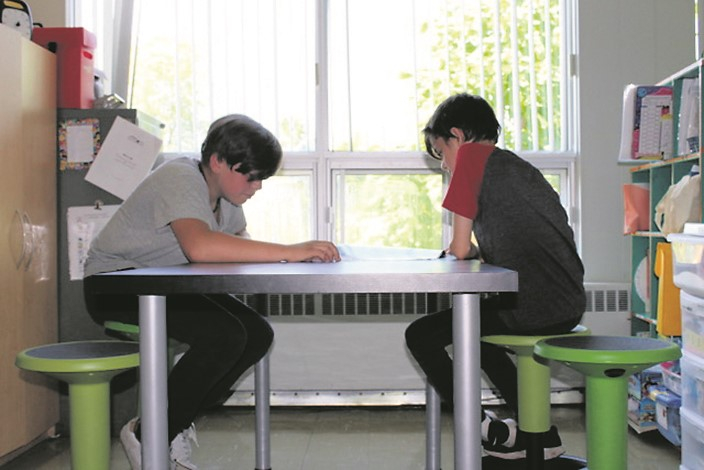 Même les classes d’orthopédagogie peuvent être flexibles!
