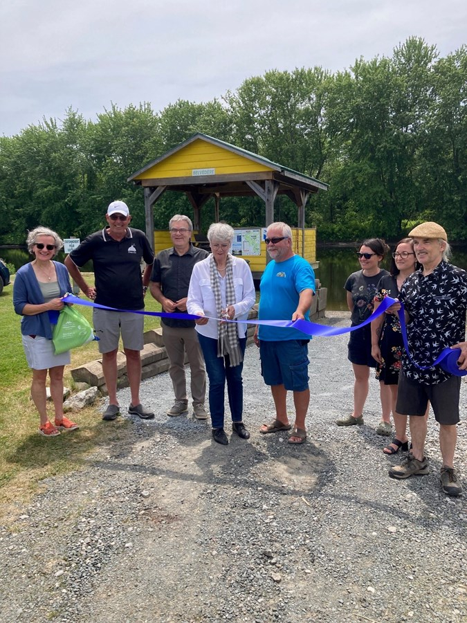 Danville inaugure sa toute nouvelle Route bleue