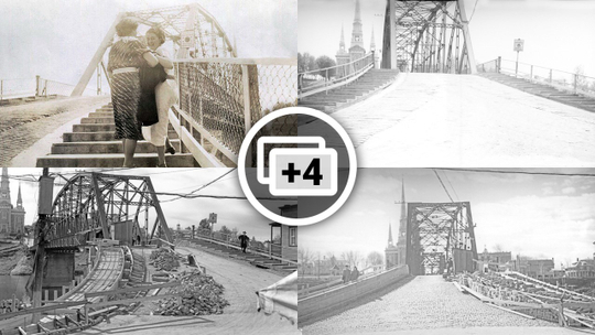 PROMENADE NOSTALGIQUE SUR L'ANCIEN PONT DE FER