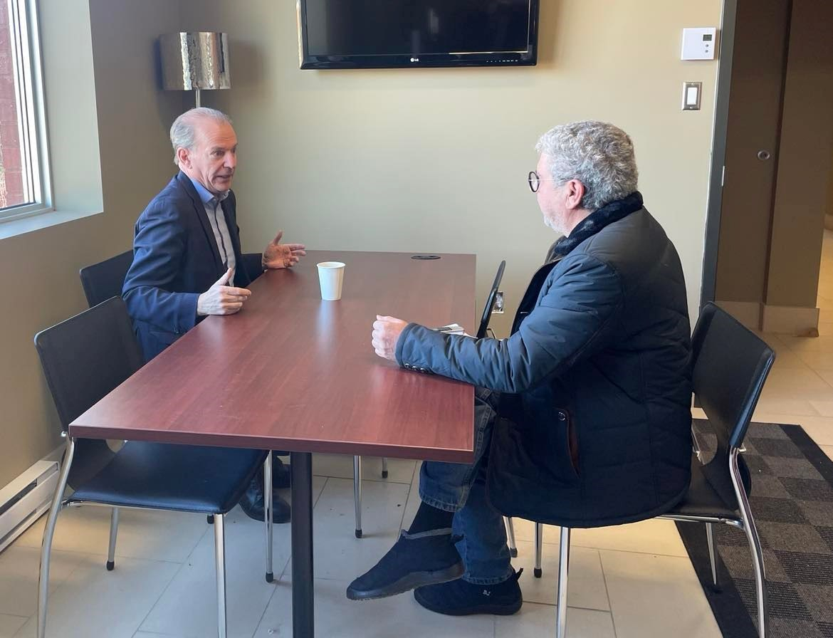 André Bachand, député de Richmond à l’Assemblée nationale, a répondu aux questions de notre journaliste.