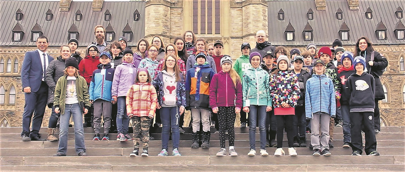 Un voyage éducatif à Ottawa, pour les 5e et 6e année de Wotton