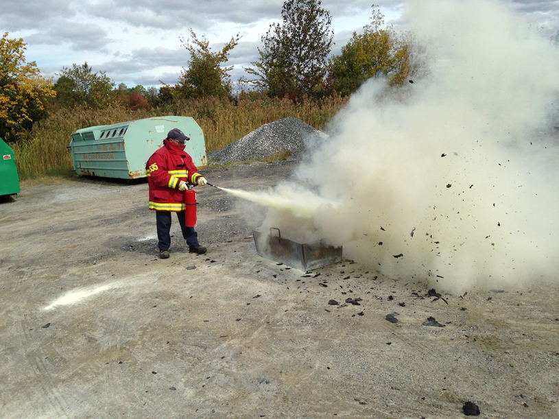 Sauriez-vous utiliser le bon extincteur de feu