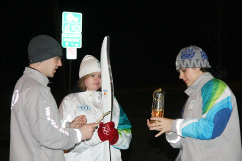 La flamme Olympique de passage à Windsor