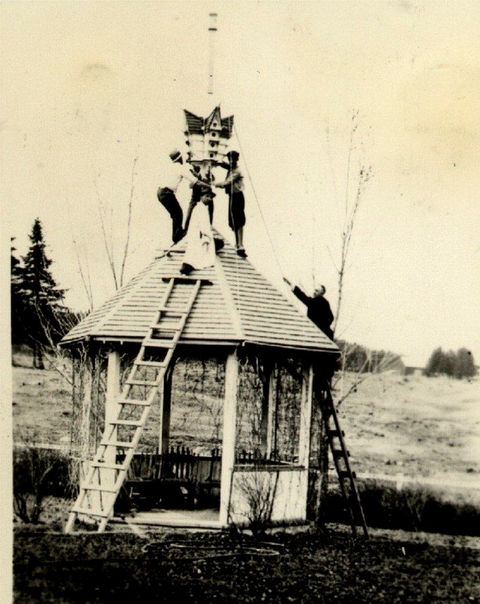 Construction d'un gazebo