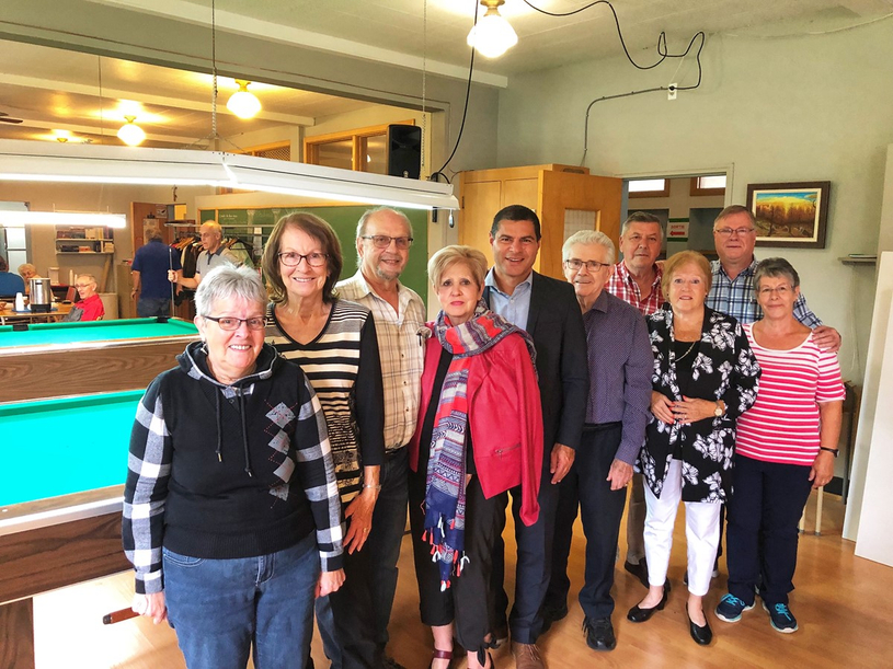 Inauguration des nouvelles installations du club des bons amis de Danville