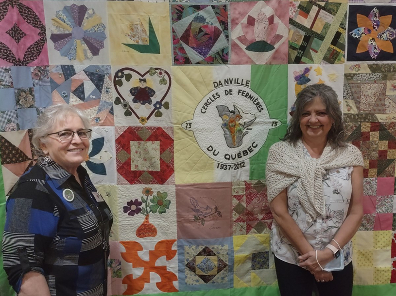 Un bilan fort intéressant pour l’exposition du Cercle de Fermières de Danville