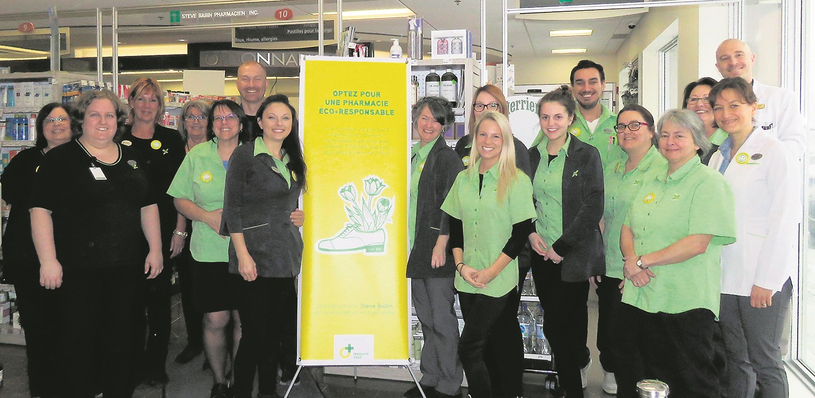 Une Pharmacie éco+responsable à Windsor avec Maillon Vert