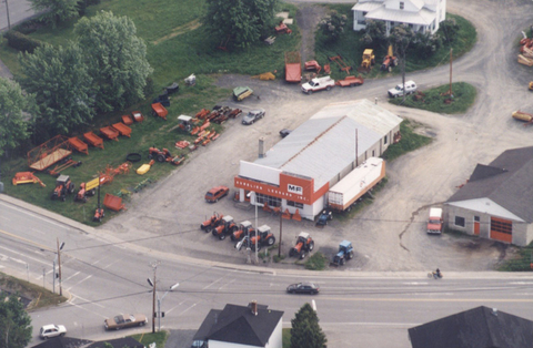 Garage Aurélien Lessard en 1980