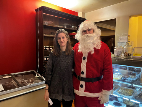 Visite du Père Noël