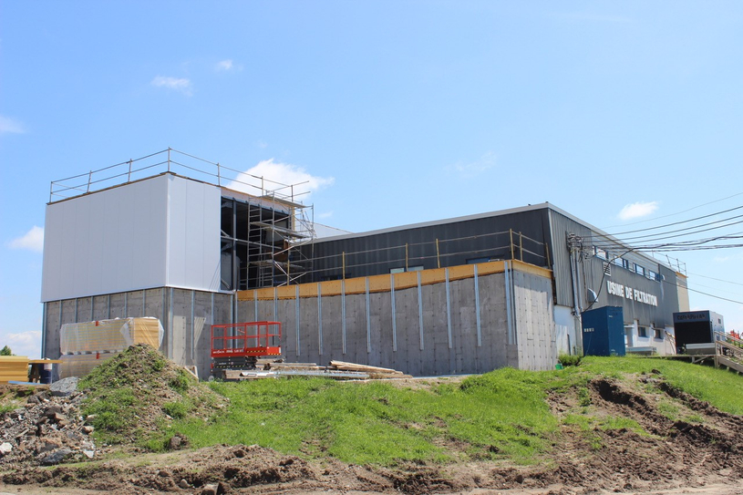Les travaux se poursuivent à l’usine de filtration