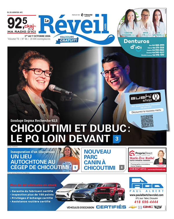 Jeudi 1 octobre 2026