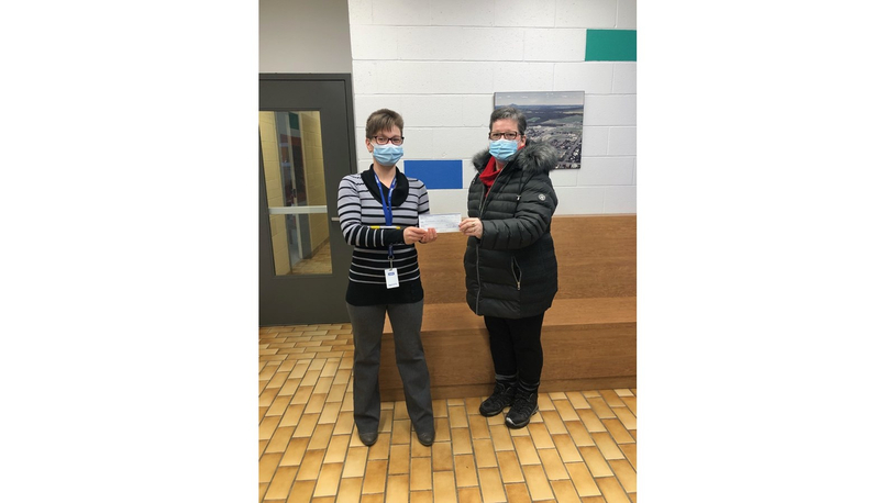 Cadeau de la part du Club Optimiste de Val-des-Sources à L’Escale