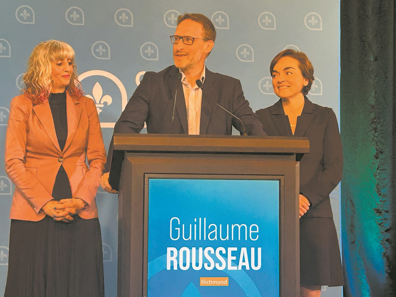 Guillaume Rousseau représente la CAQ dans Richmond