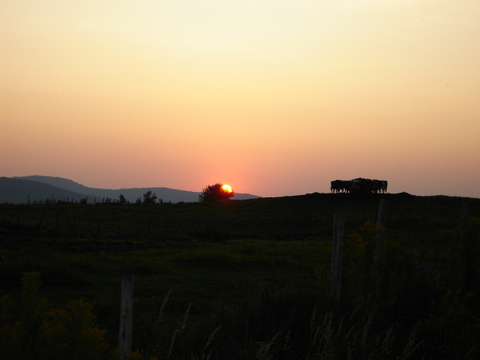 coucher de soleil