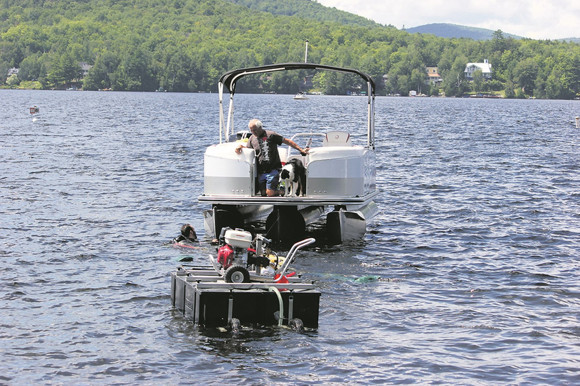 Opérations réalisées par l’Association de protection du Lac Brompton