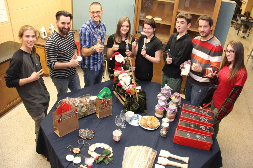 Un marché de Noël hors de l'ordinaire pour les élèves de L'Escale
