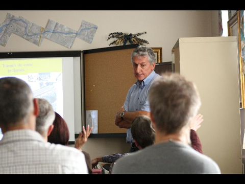 Assemblée pour les travaux du pont