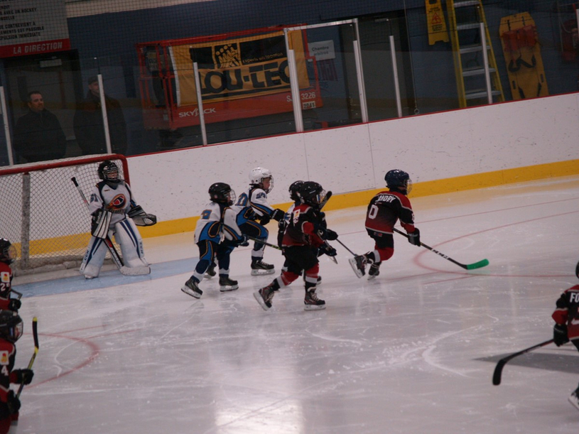 Des jeunes de Valcourt au Novice-O-Rama