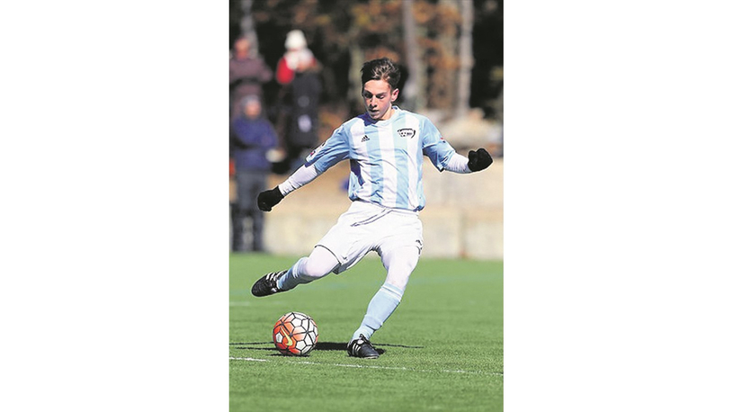 Chad Gingras Tardif au championnat de soccer du Canada