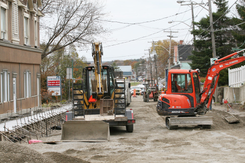 Grands travaux de voirie
