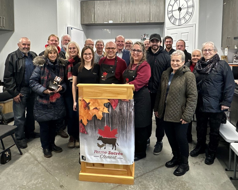 Investissement de plus de 250 000 $ à la Ferme Sucrée Clément de Saint-Georges-de-Windsor