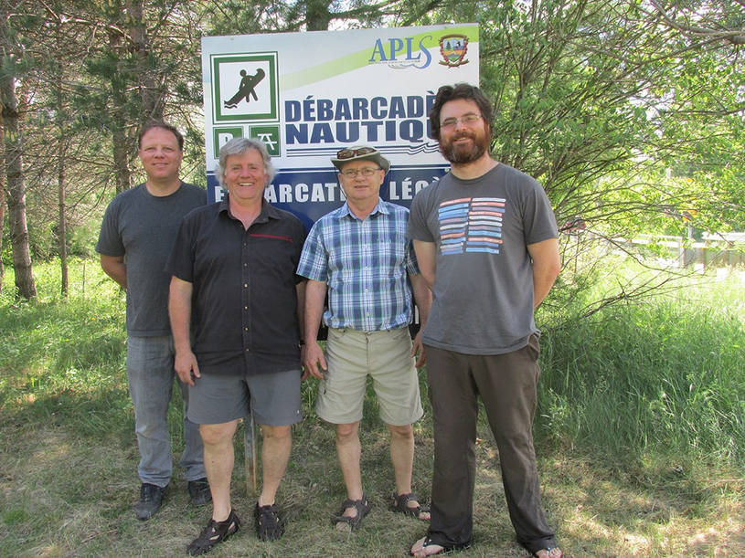 Inauguration d’un accès public au lac Stoke
