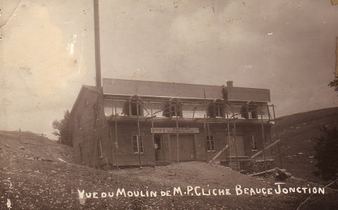 Moulin M.P. Cliche de Beauce-Jonction, le 11 septembre 1910