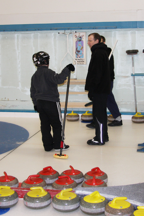 Curling jr à Windsor