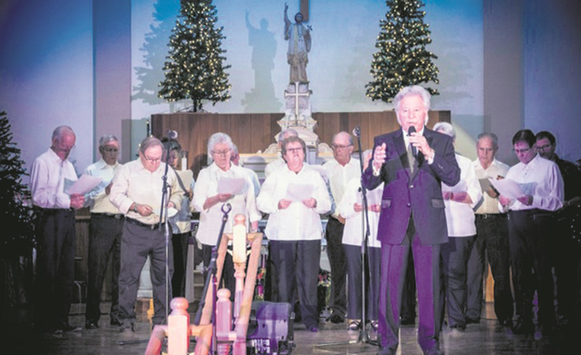 300 personnes pour Jean-Nichol et la chorale de Saint-François-Xavier