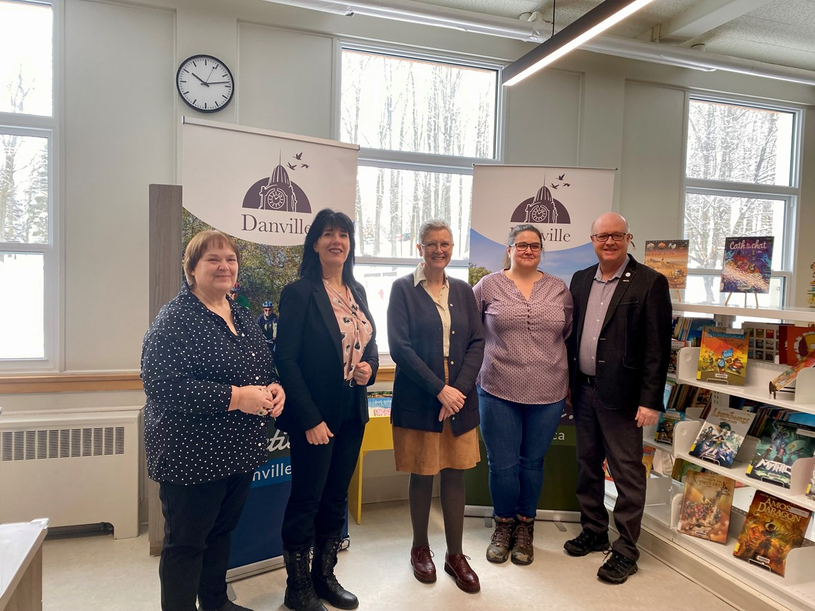 La bibliothèque de Danville ouvrira ses portes à la fin février