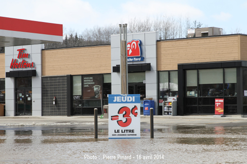 Inondation du 16 avril 2014 à Windsor